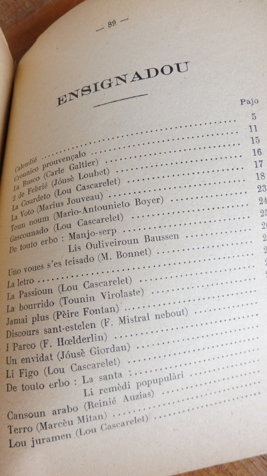 Armana prouvençau - almanach provençal 1948