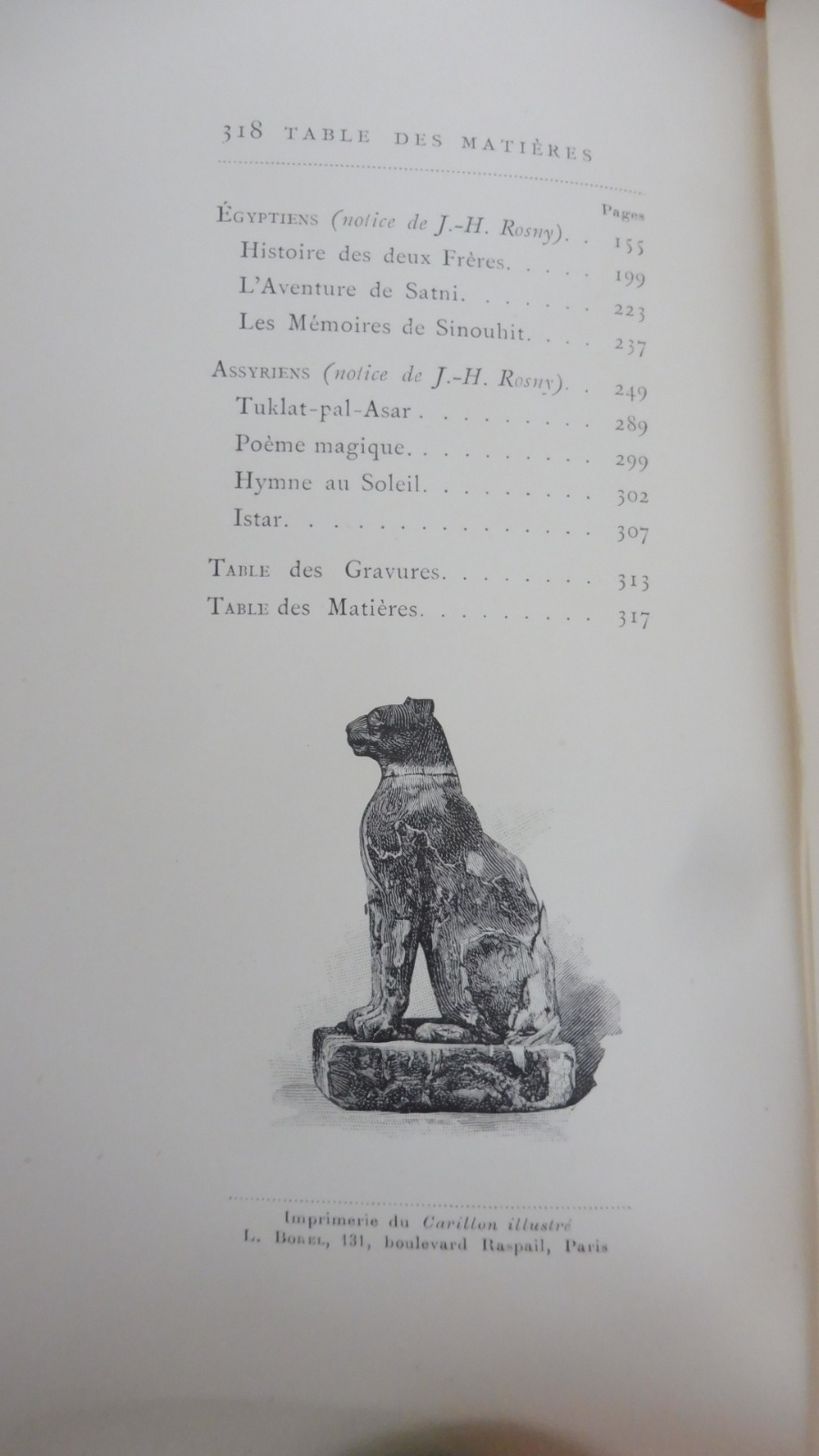 Textes originaux égyptiens et sémites 1895 illus. Calbet et Mittis