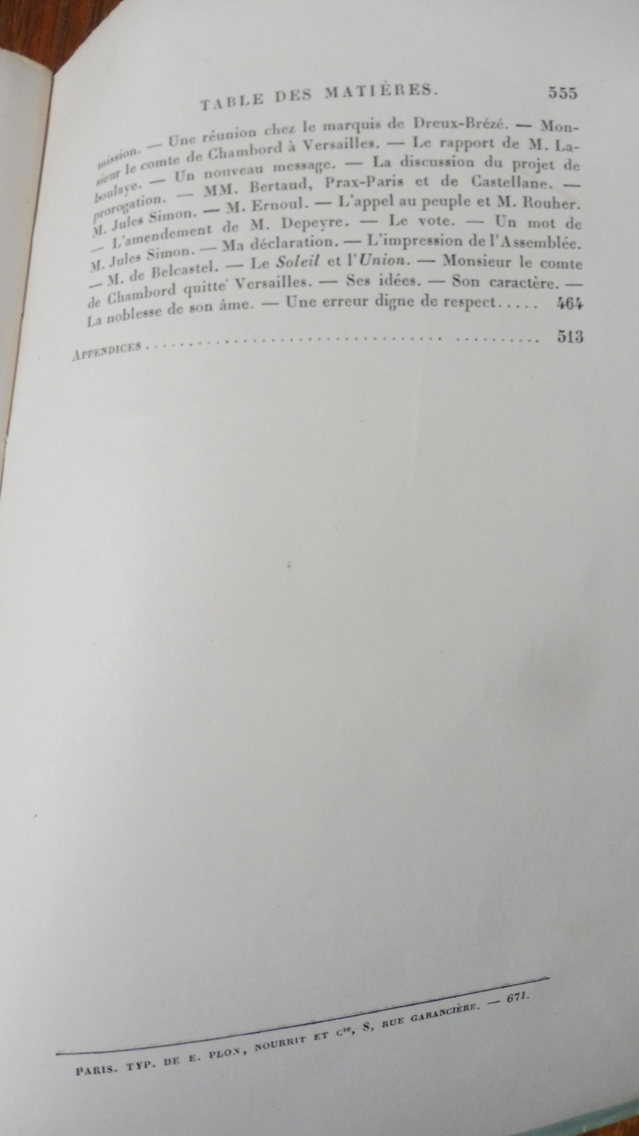 La Campagne monarchique d'octobre 1873 (Charles Chesnelong) 1895