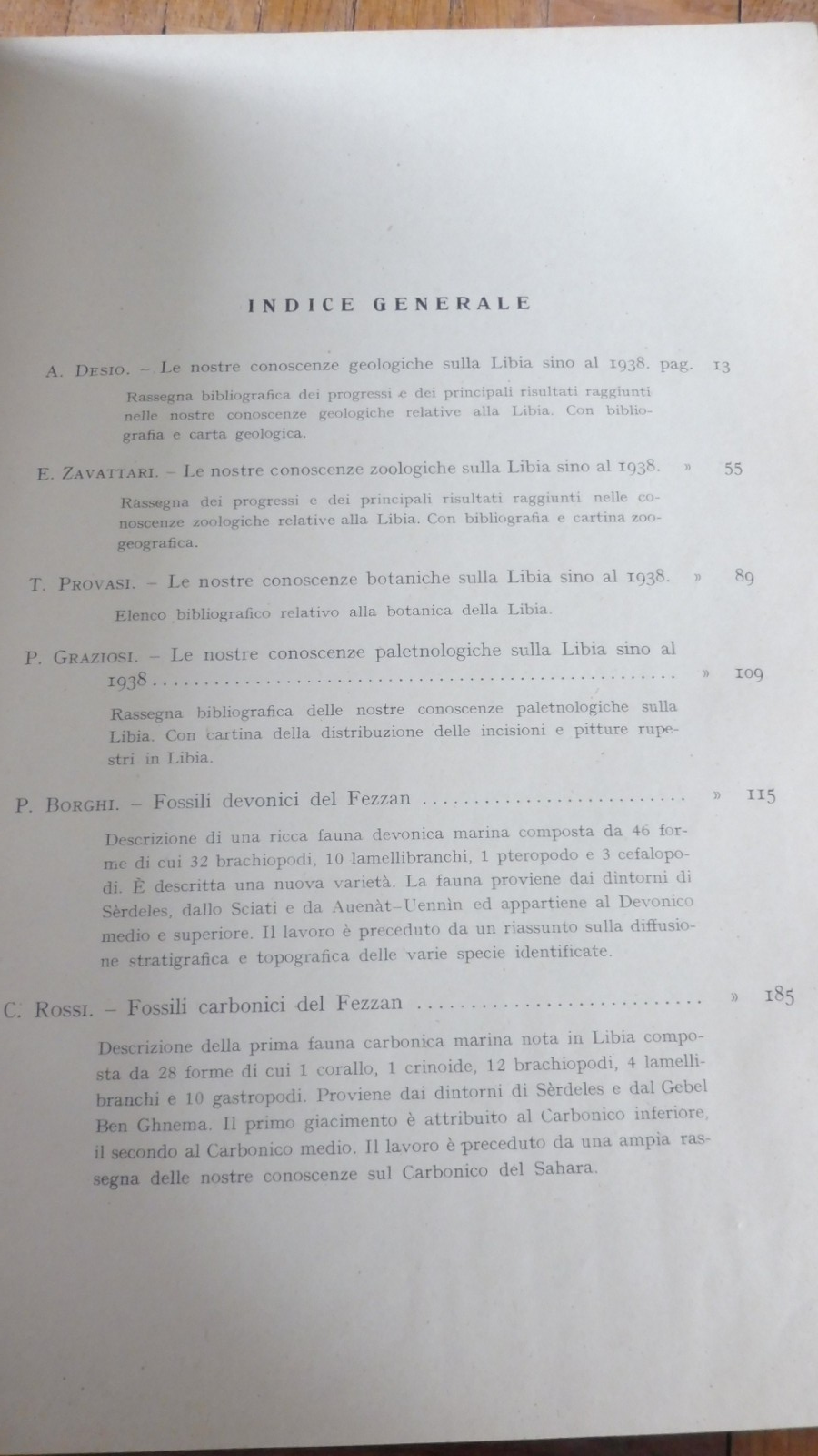 Annali del museo libico di storia naturale (Gov. delle Libia) 1939-53 4/4