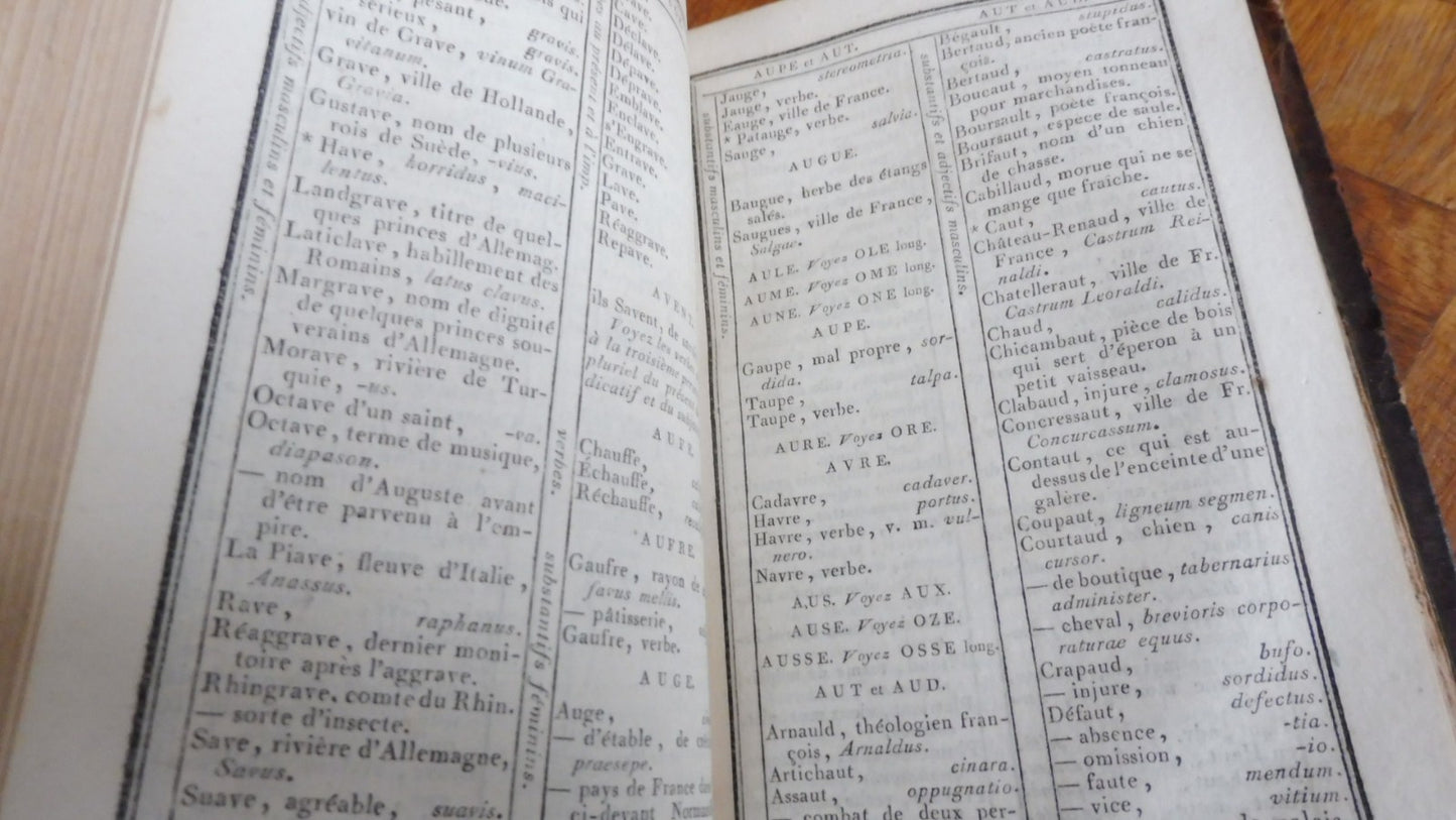 Dictionnaire de rimes (Richelet) an VII