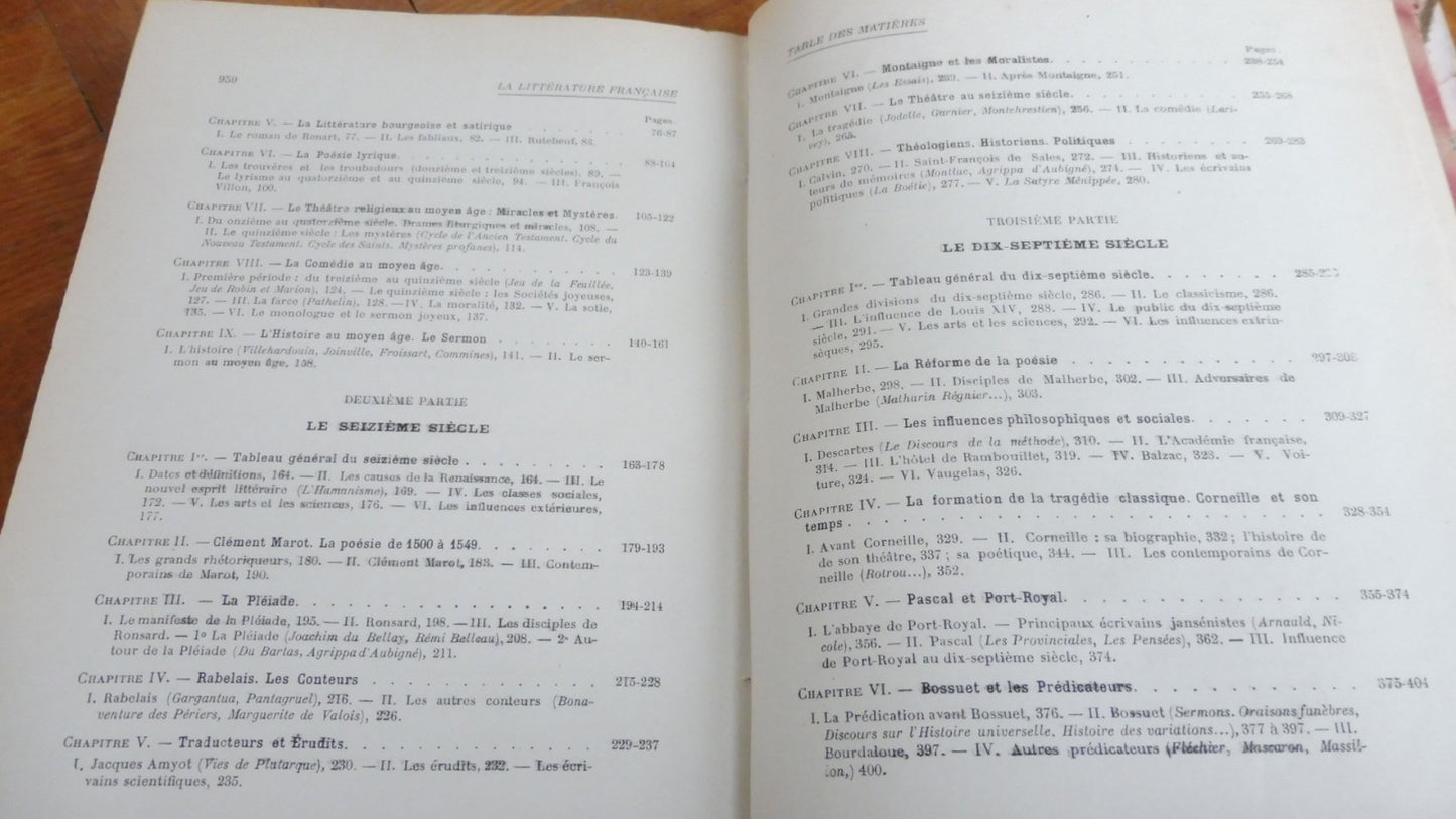 Histoire illustrée de la littérature française (Des Granges) s.d.