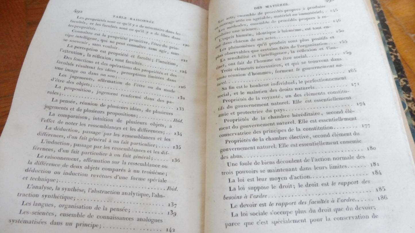 Traité de philosophie psycho-physiologique (Baron Massias) 1830 EO