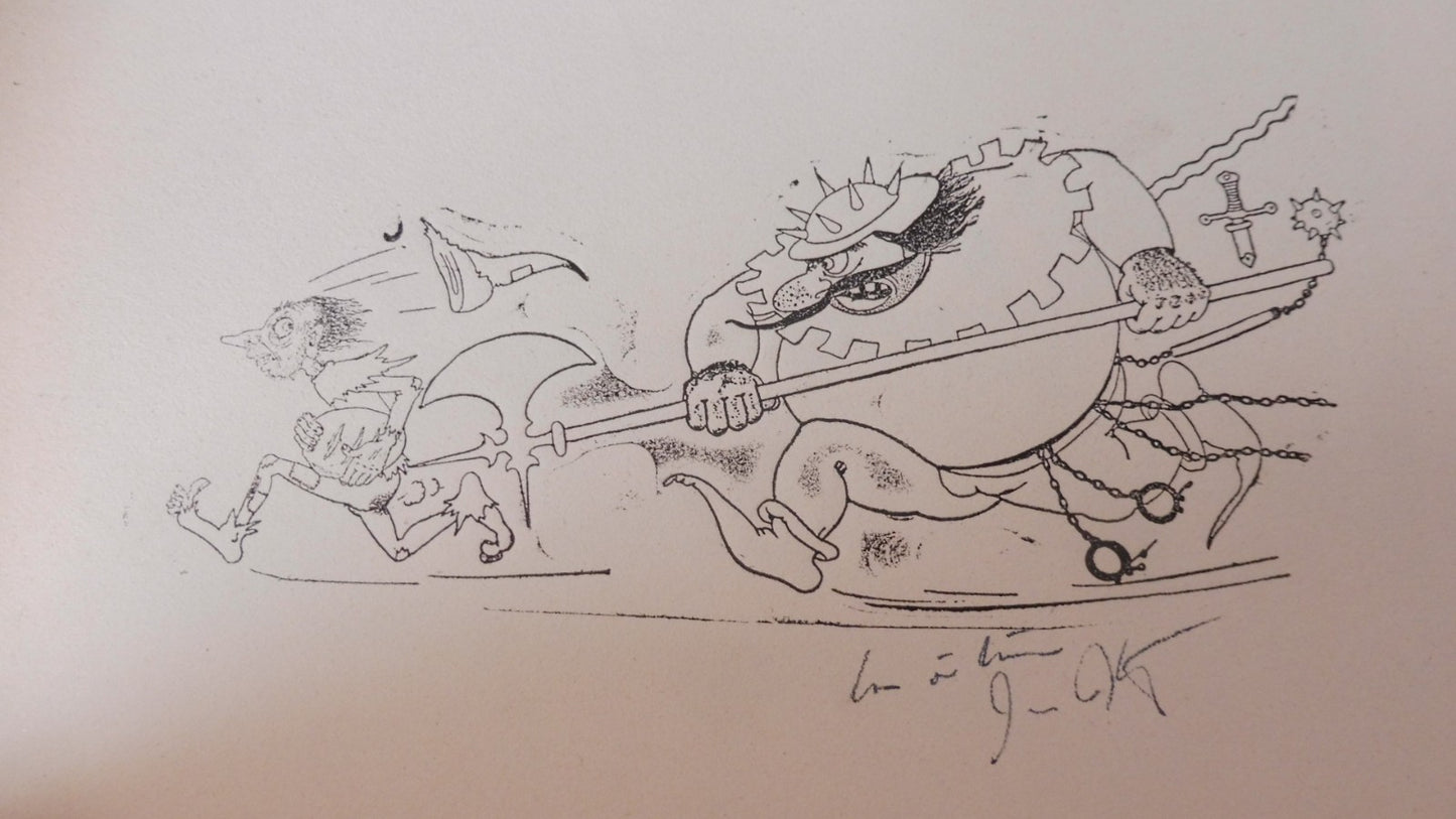 Oeuvres de François Villon 1943 illus. Dratz VELIN + suites + BàT signé