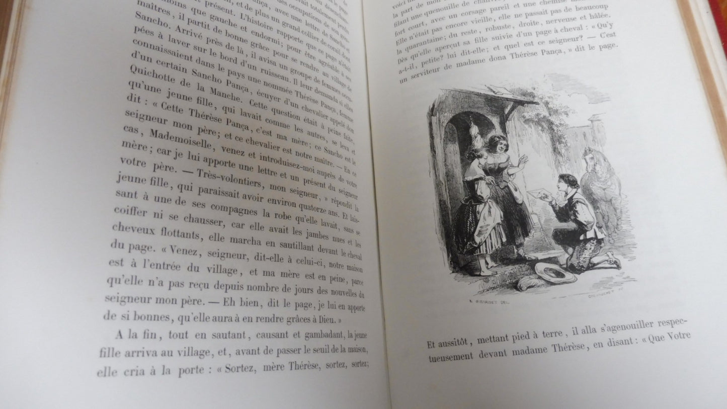Don Quichotte (Cervantès) 1864 illus. Grandville