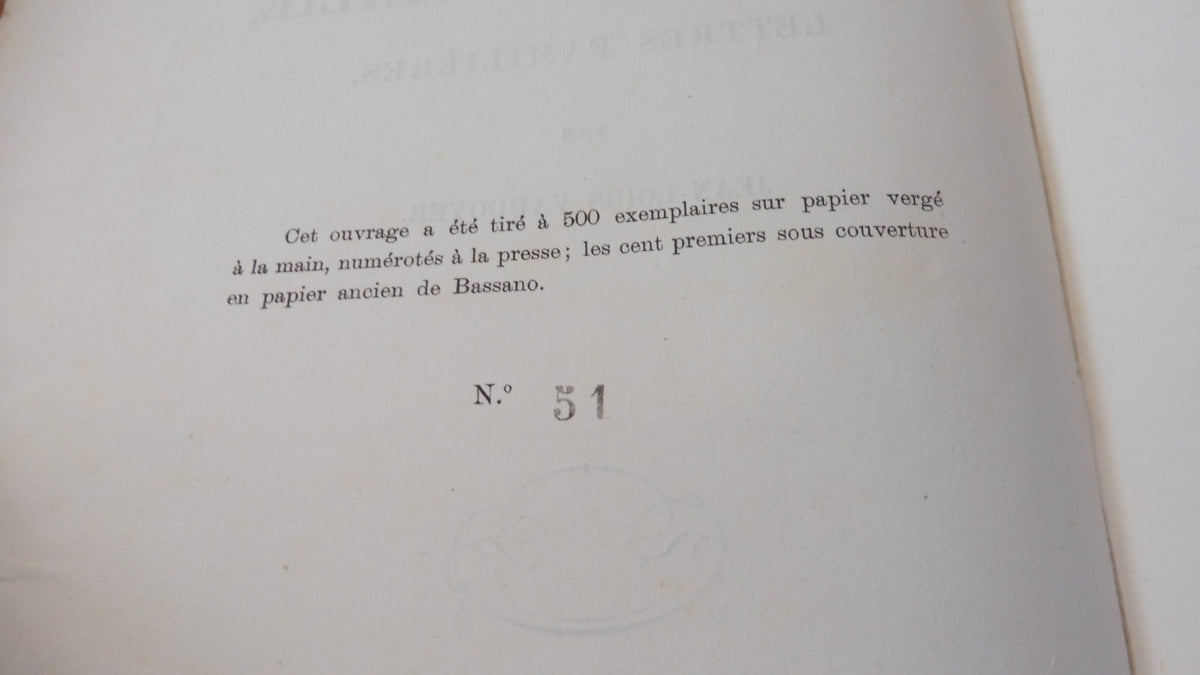 Suzanne et l'Italie (Jean-Louis Vaudoyer) 1909 NUMEROTE 500 EX. Envoi à Lavedan