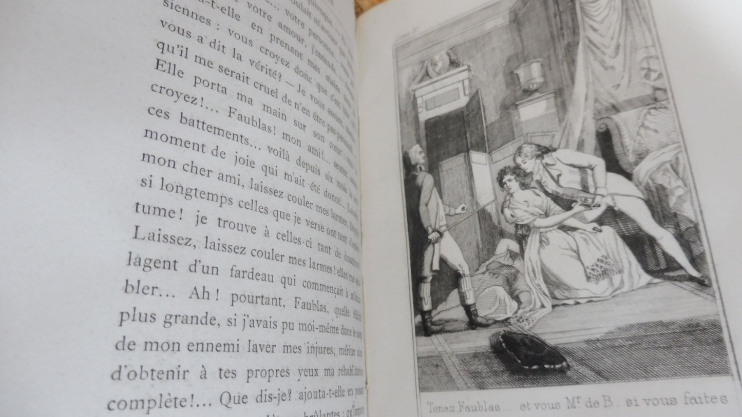 Les Aventures du Chevalier De Faublas (Louvet de Couvray) 1869 4/4