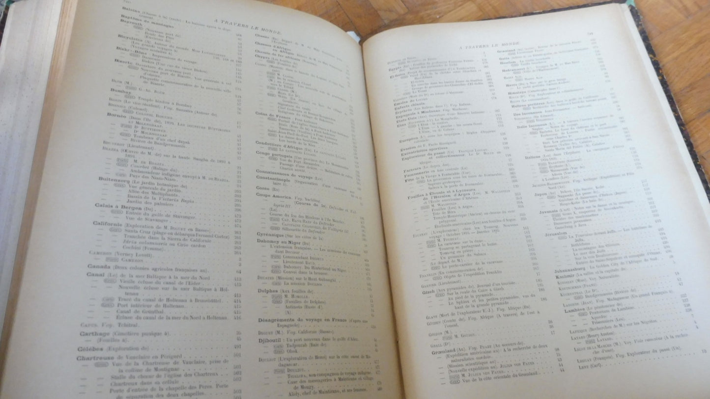 Le Tour du monde. Année 1895 (E. Charton) 1895 DAHOMEY, AUSTRALIE, CRIMEE...