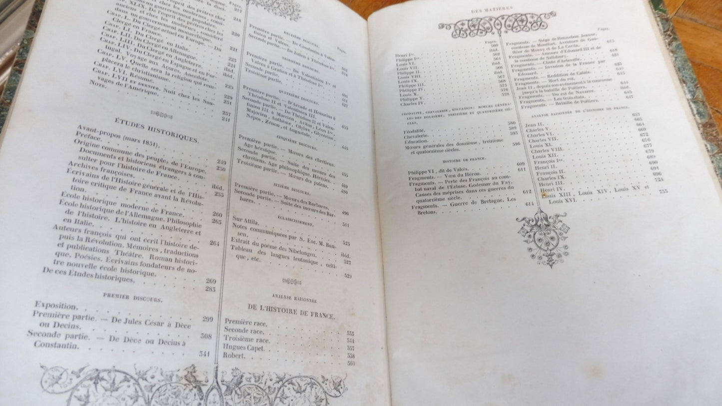 Oeuvres de Chateaubriand 1838 illus. Fragonard HISTOIRE