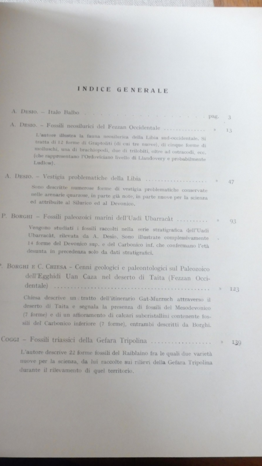 Annali del museo libico di storia naturale (Gov. delle Libia) 1939-53 4/4