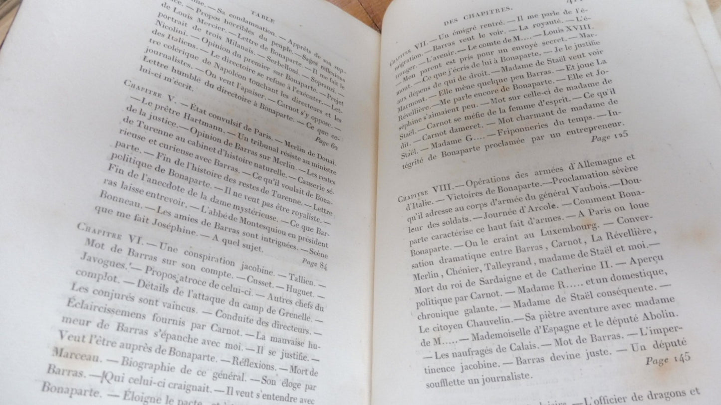 Histoire secrète du Directoire 1852 2 vol.