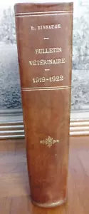 Bulletin vétérinaire 1919-1922 (René Bissauge) LOIRET