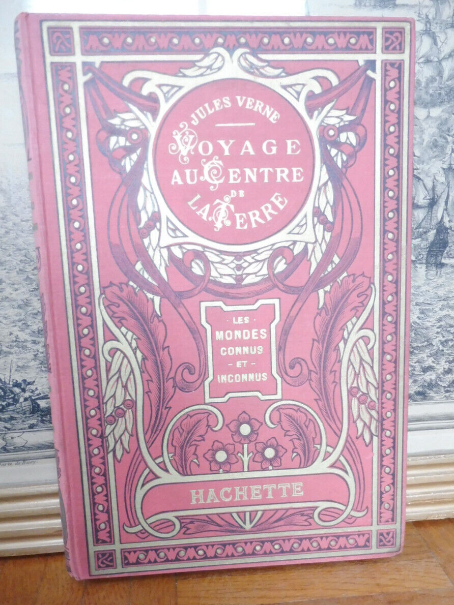 Voyage au centre de la Terre (Jules Verne) s.d. illus. Riou
