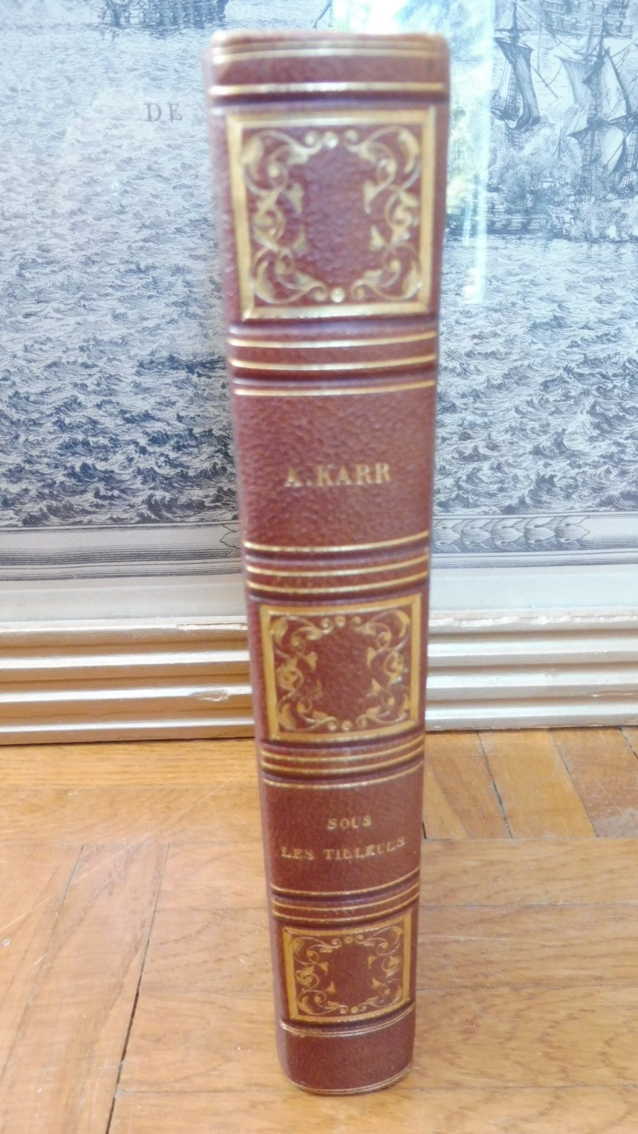 Sous les tilleuls (Alphonse Karr) 1840 2 tomes en 1 vol.