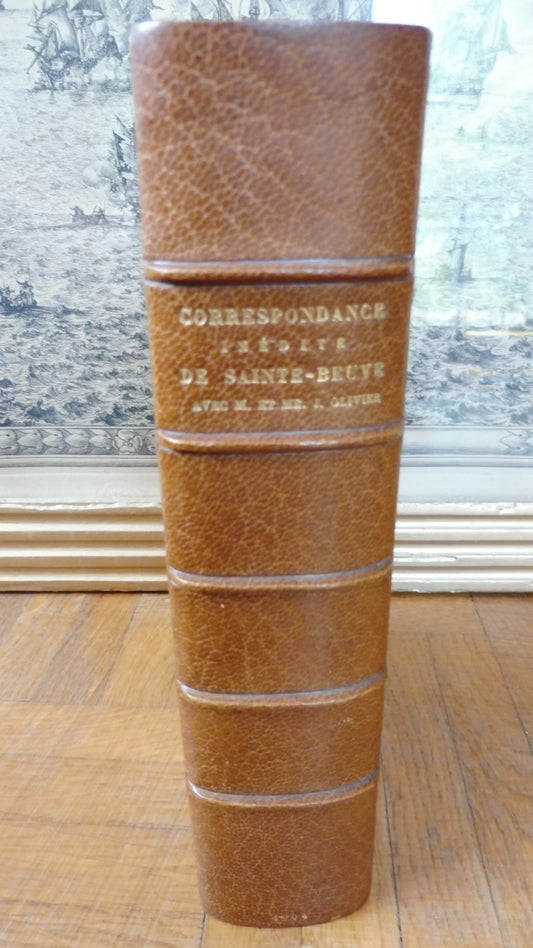 Correspondance de Sainte-Beuve avec M. et Me. Olivier 1904 + LETTRE EO