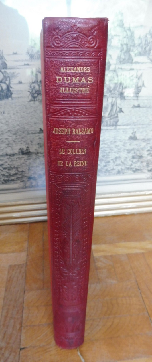 Jospeh Balsamo. Le collier de la Reine (Dumas) s.d. Illus. D'Aubigny...