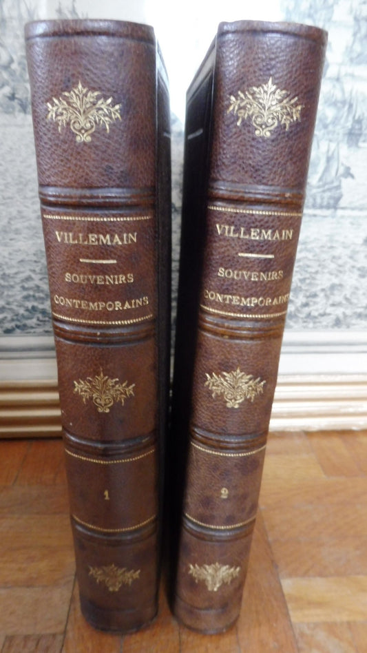 Souvenirs contemporains d'histoire et de littérature (Villemain) 1862 2/2
