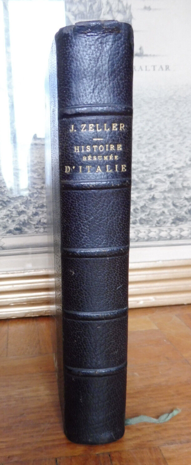 Histoire résumée d'Italie (Jules Zeller) 1886