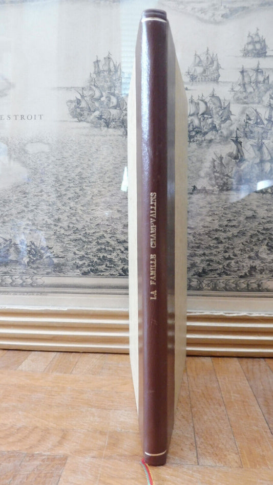 Une famille orléanaise. Les Du Gaigneau de Champvallins 1893 GENEALOGIE ORLEANS
