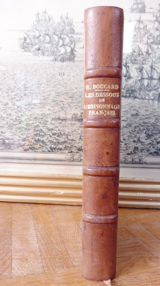 Les Dessous de l'espionnage français (Robert Boucard) s.d.ENVOI