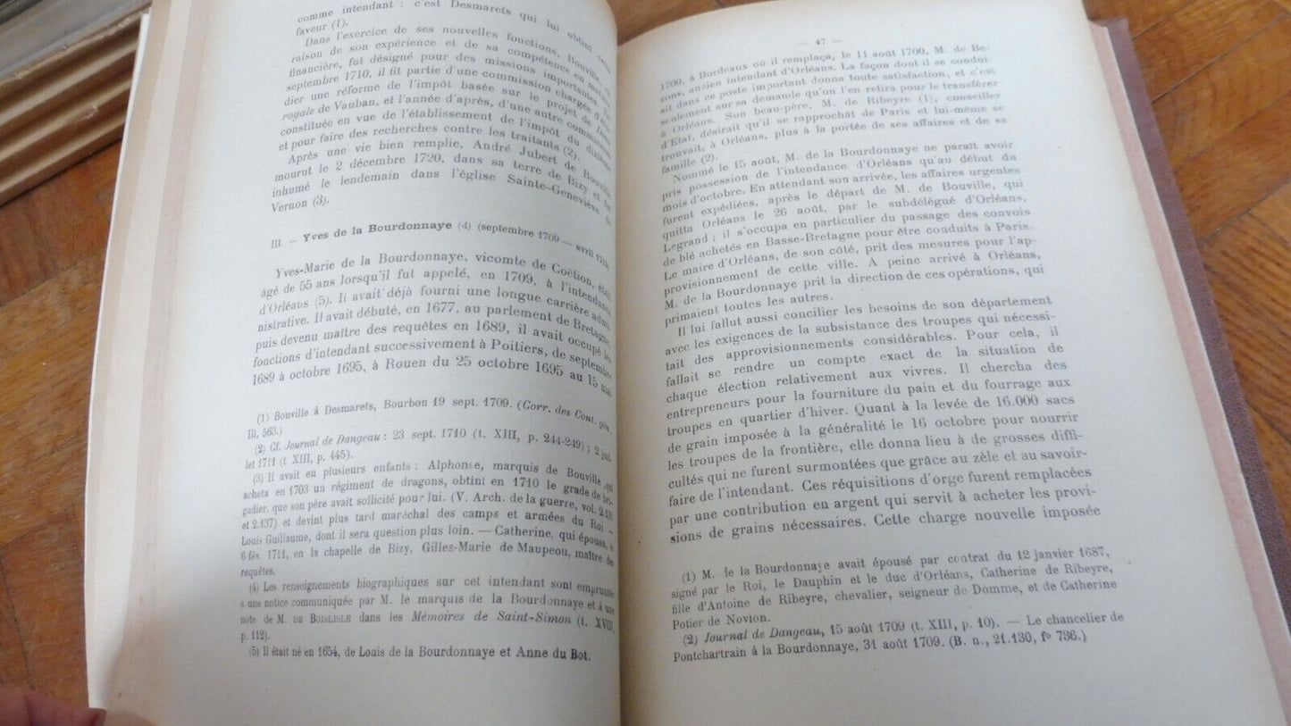L'Administration des intendants d'Orléans 1686-1713 (De Beaucorps) 1911