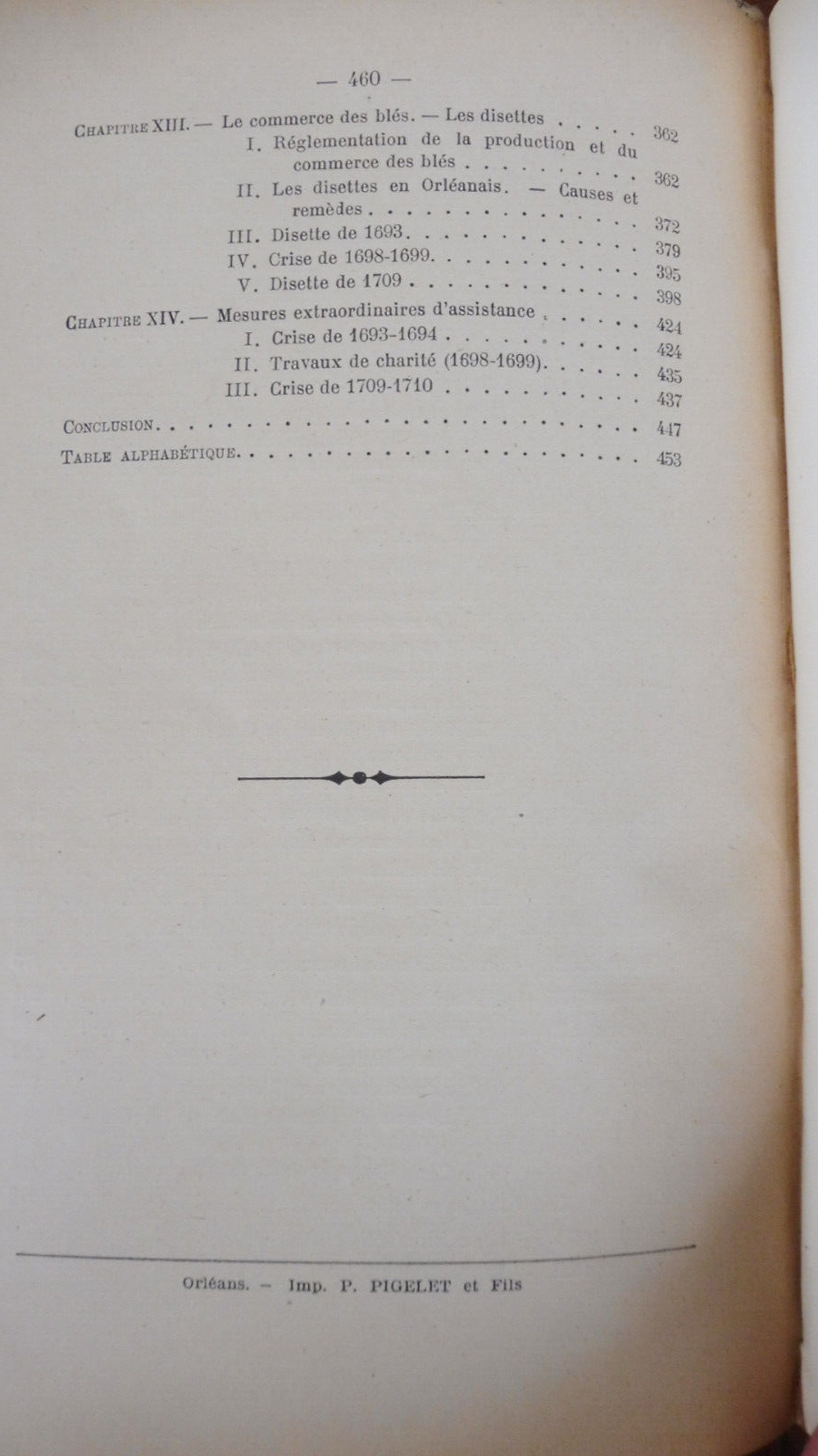 L'Administration des intendants d'Orléans 1686-1713 (De Beaucorps) 1911