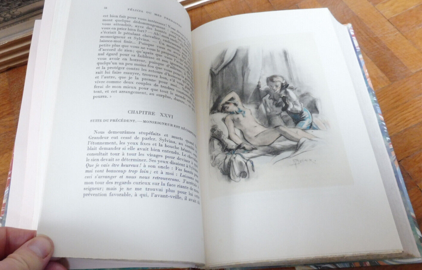 Félicia ou mes fredaines (Andréa de Nerciat) s.d. Illus. Bellair NUMEROTE
