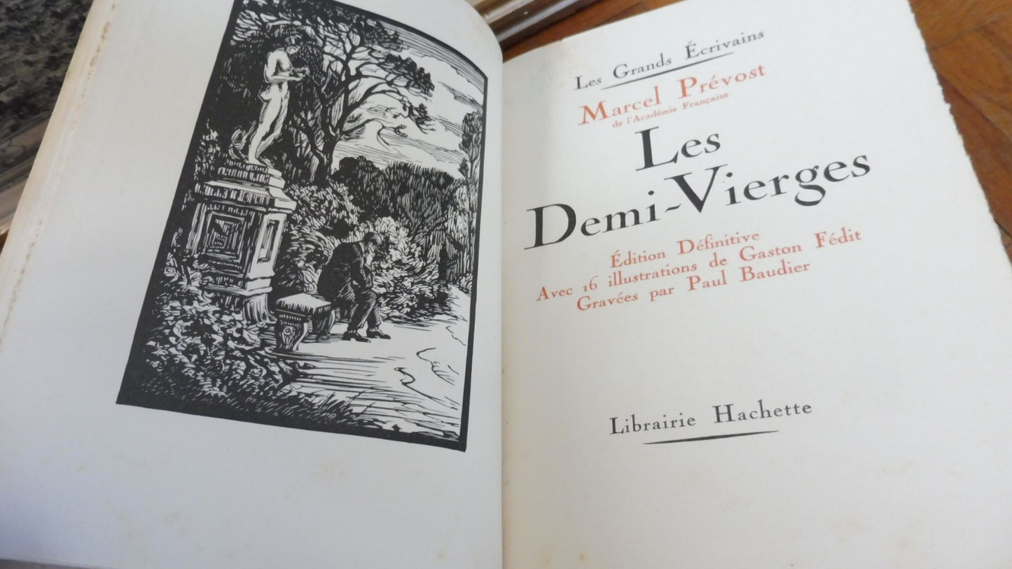 Les Demi vierges (M. Prévost) 1930 illus. Fédit