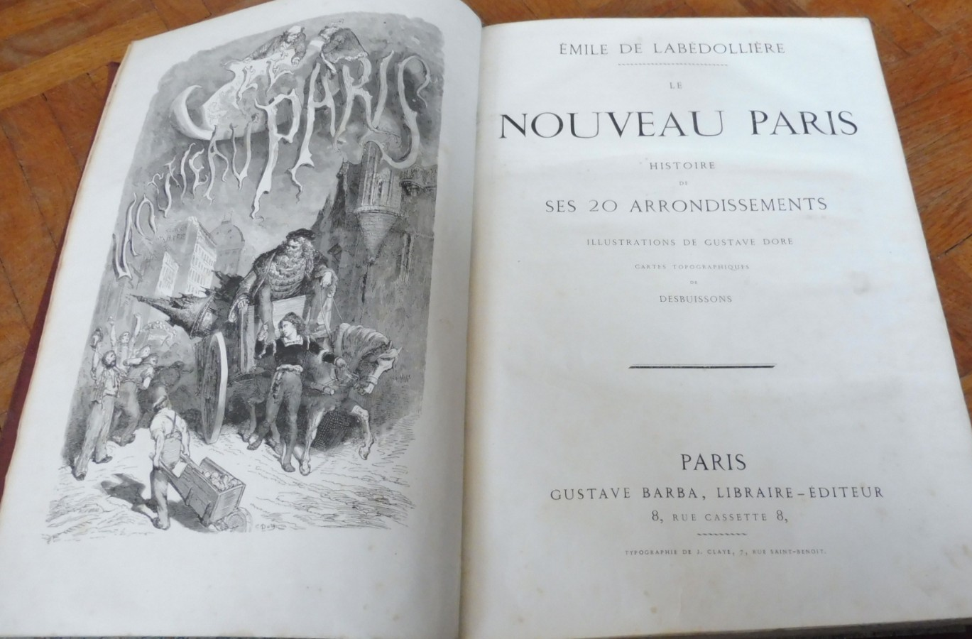 Le Nouveau Paris (Emile De Labédollière) s.d. illus. Gustave Doré