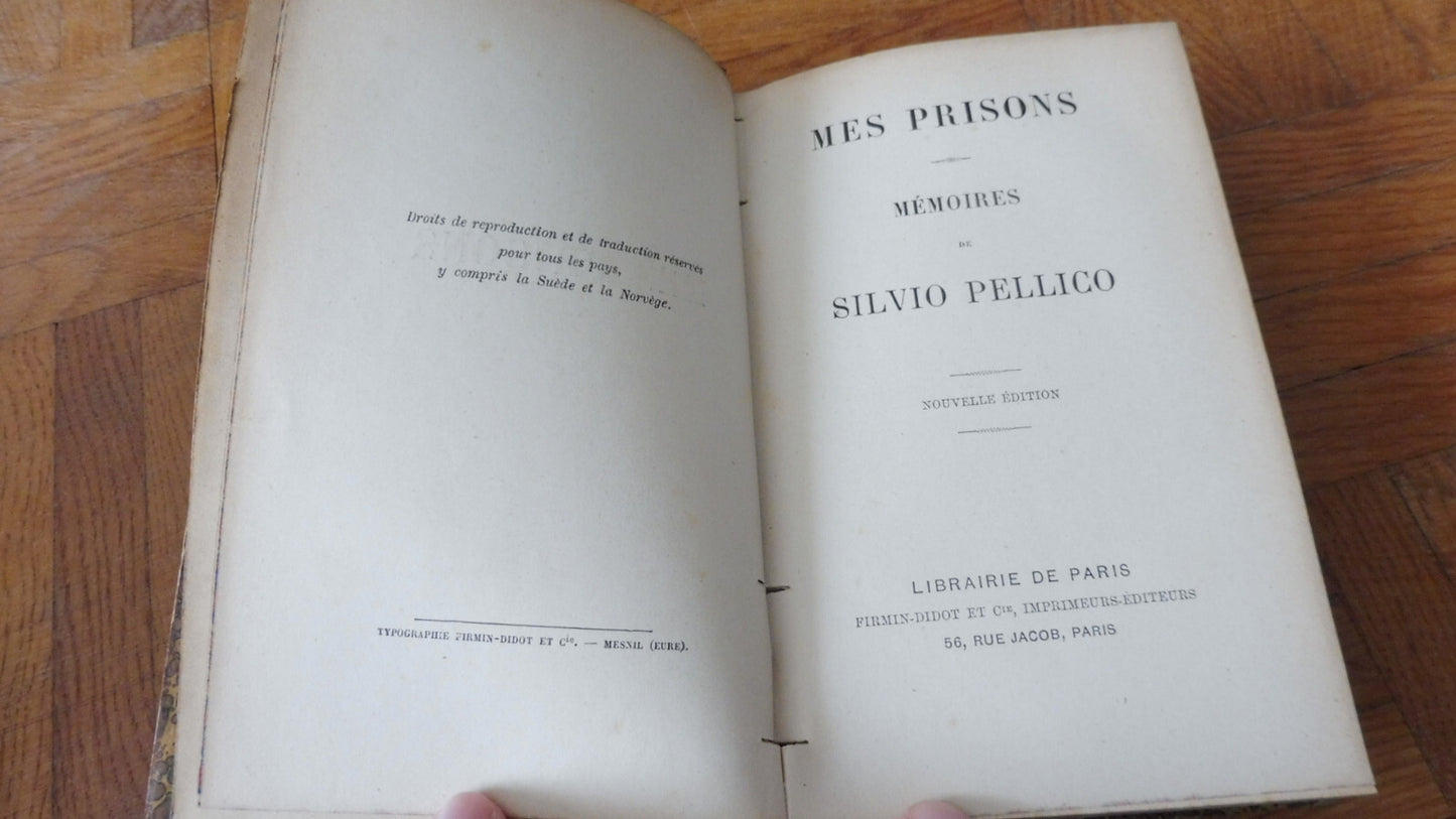 Mes prisons (Silvio Pellico) s.d.