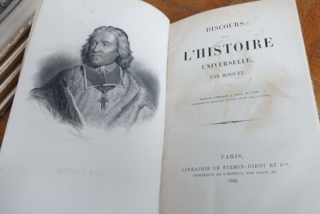 Discours sur l'histoire universelle (Bossuet) 1886