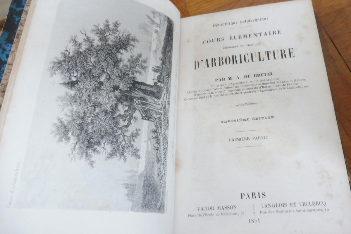 Cours d'arboriculture (M. A. Du Breuil) 1854 2/2
