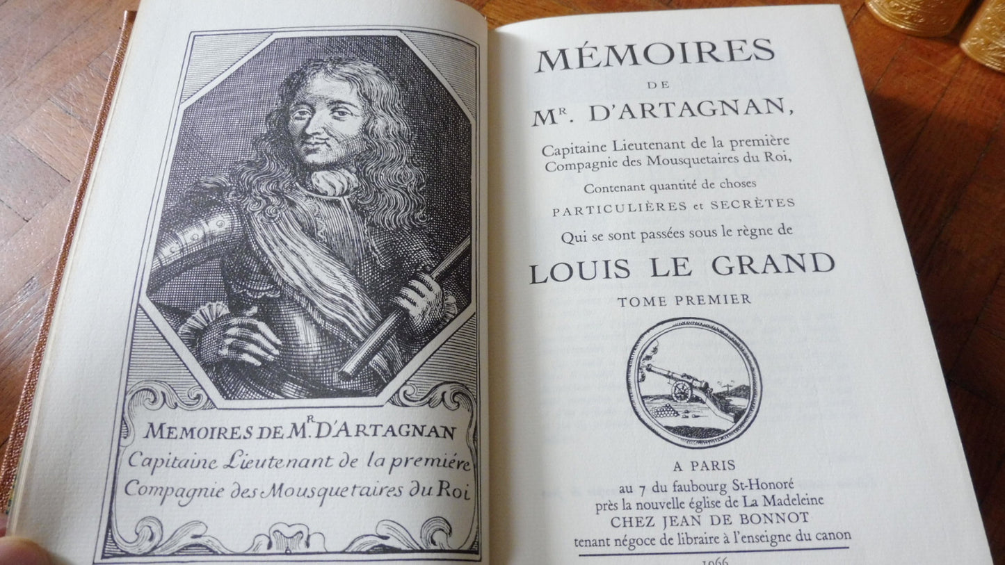 Mémoires de d'Artagnan 1966 3/3 JEAN E BONNOT