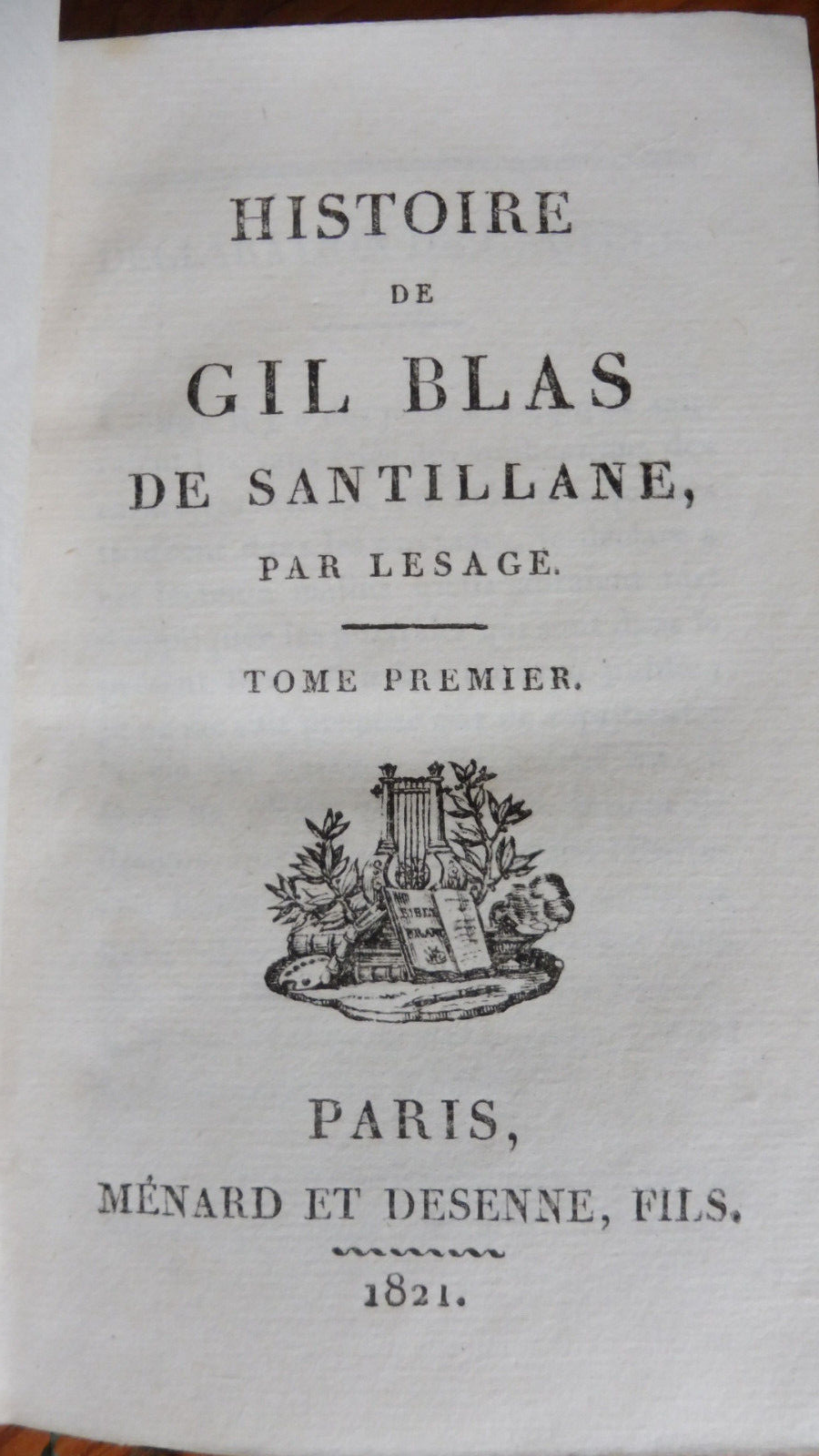 Histoire de Gil Blas (Lesage) 1821 6/6