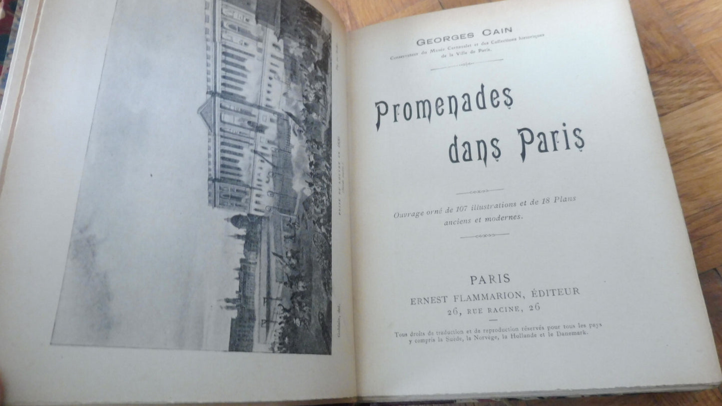 Promenades dans Paris (Georges Cain) 1907