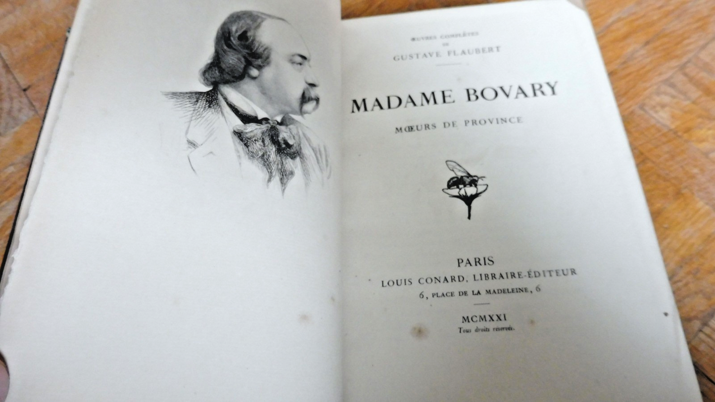 Madame Bovary (Flaubert) 1921
