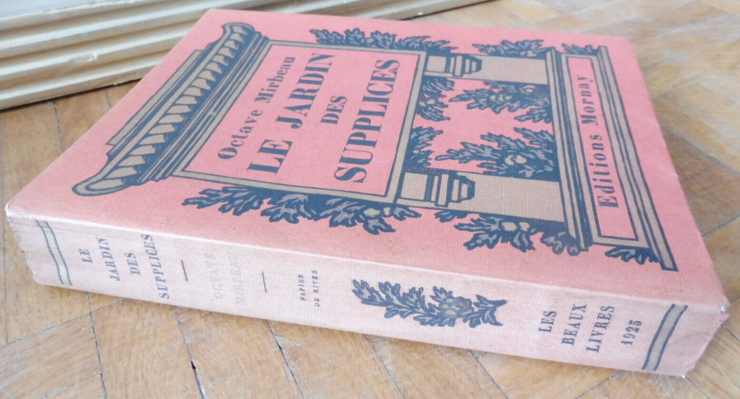 Le Jardin des supplices (Octave Mirbeau) 1923 illus. Pidoll VELIN ENVOI