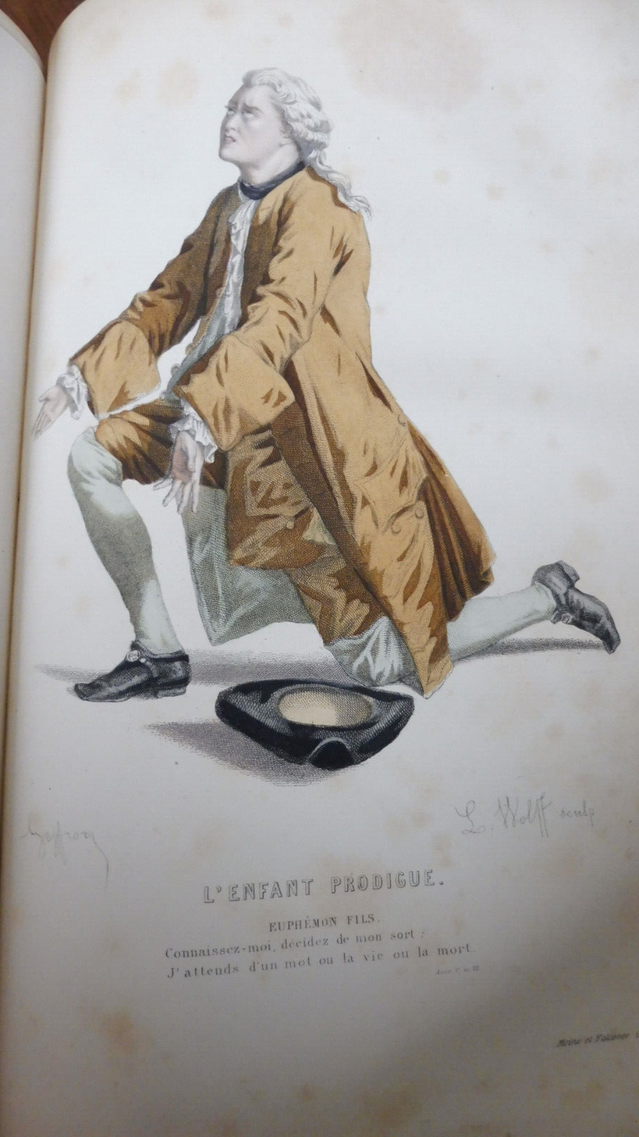 Théâtre complet de Voltaire 1874 illus. Geffroy