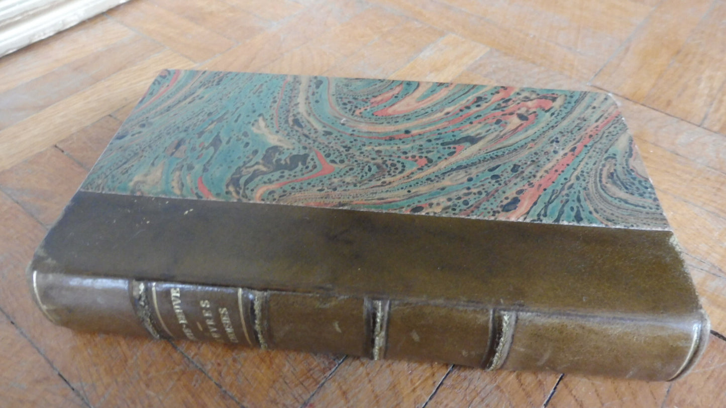 Oeuvres choisies de Sainte-Beuve 1926