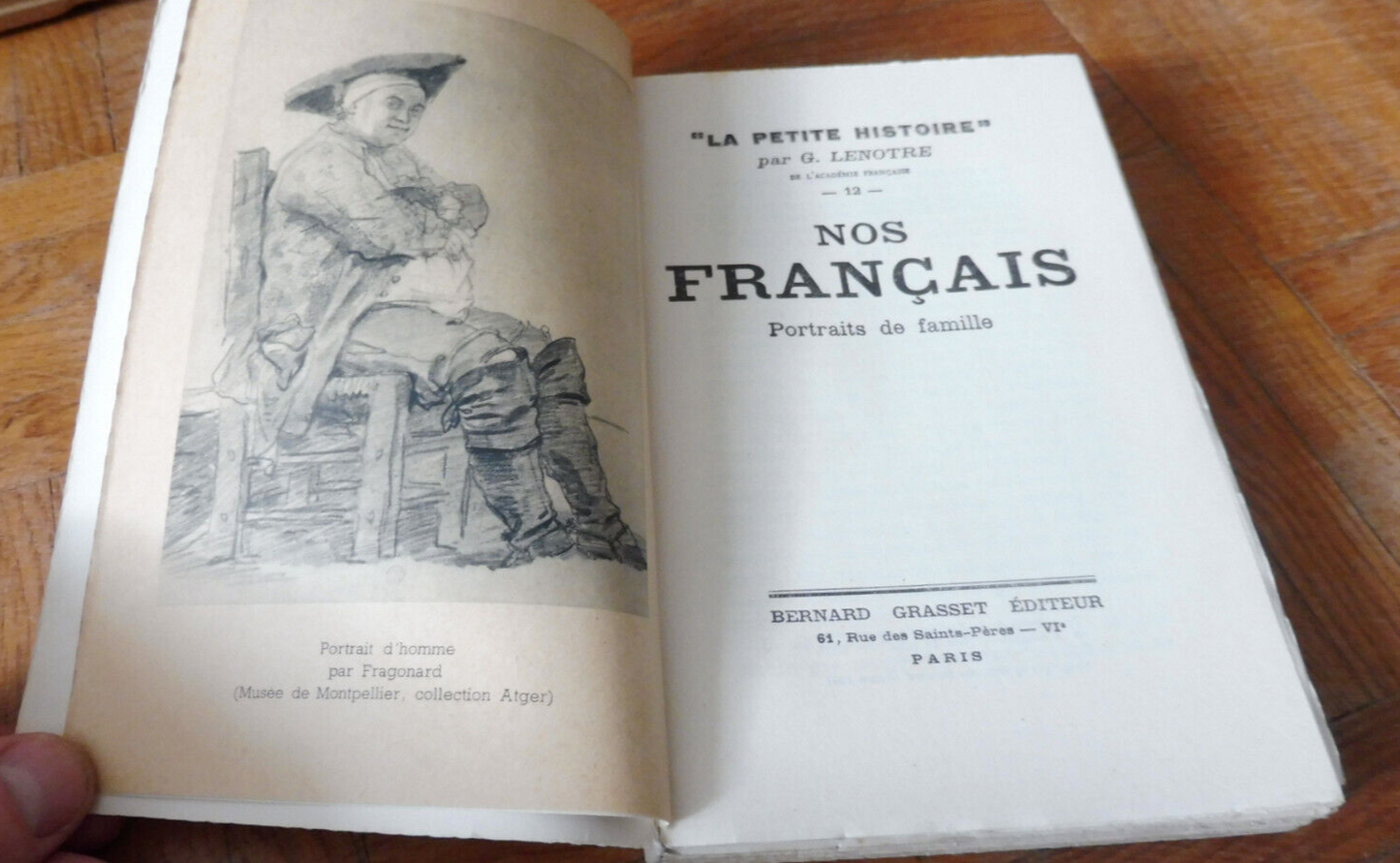 Nos français. Portraits de famille (G. Lenotre) 1941