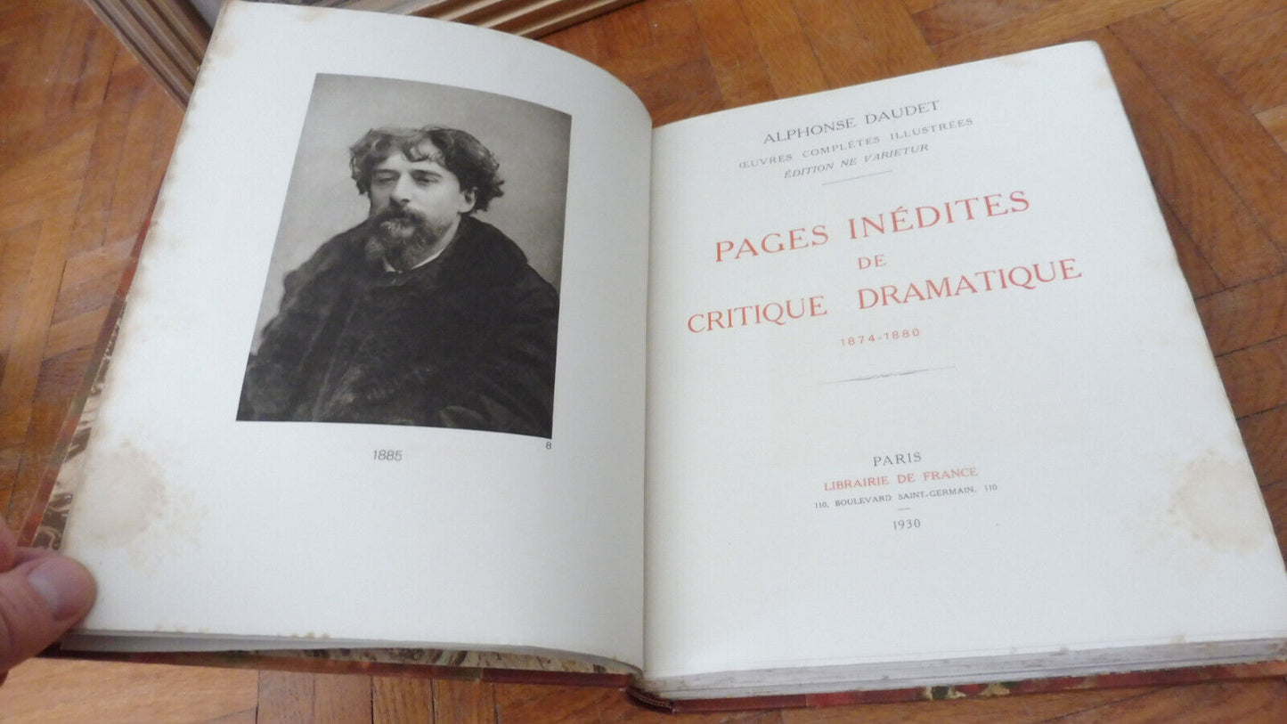 Critique dramatique. La Doulou (Alphonse Daudet) 1930