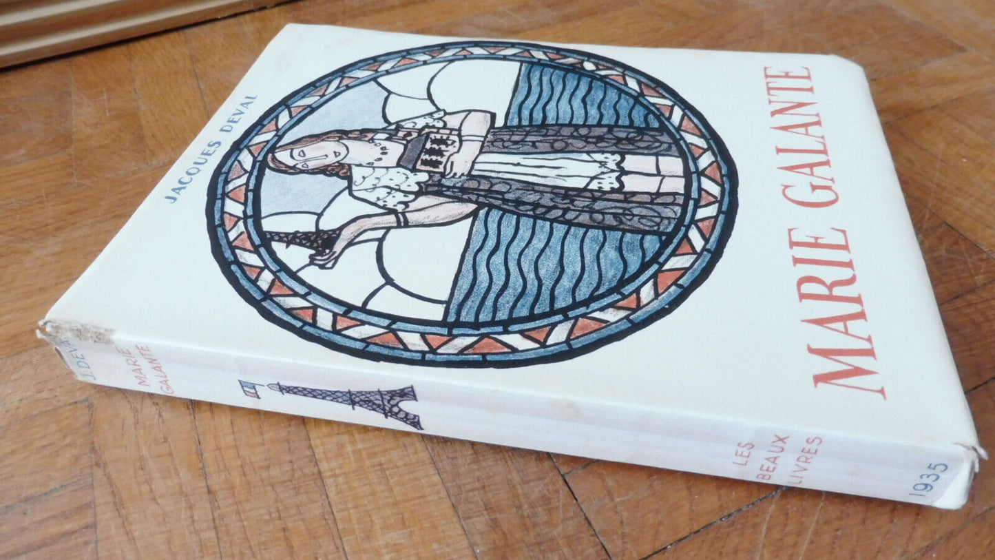 Marie galante (Jacques Deval) 1935 illus. Edelmann VELIN