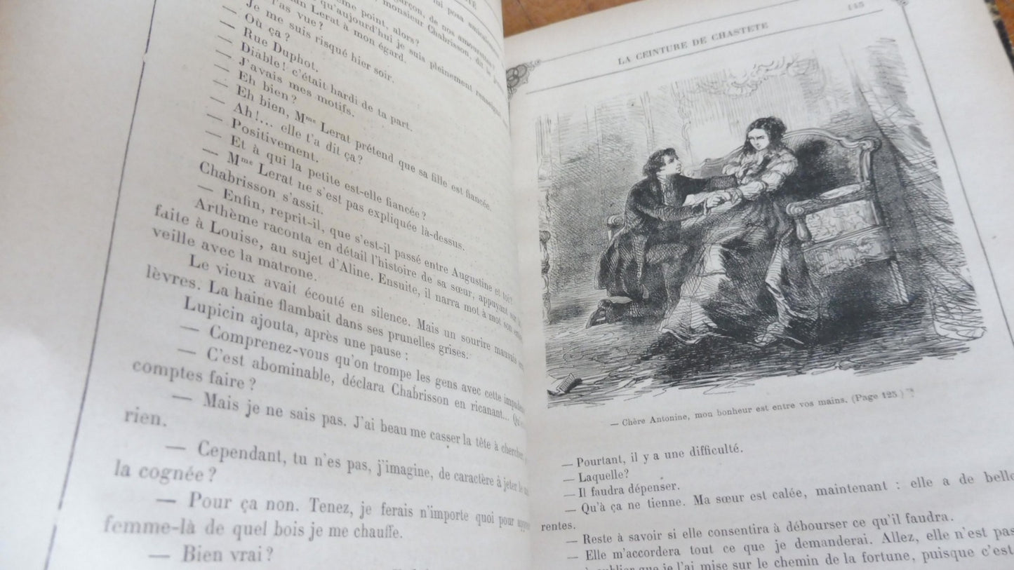 La Ceinture de chasteté (Jacques Casanova) s.d. illus. Dupré...