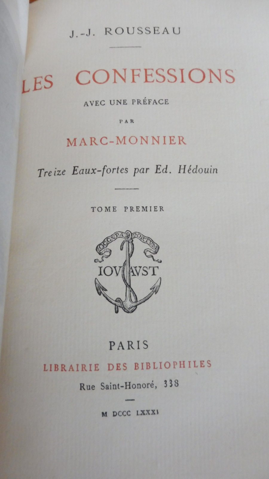 Les Confessions (Rousseau) 1881 4/4