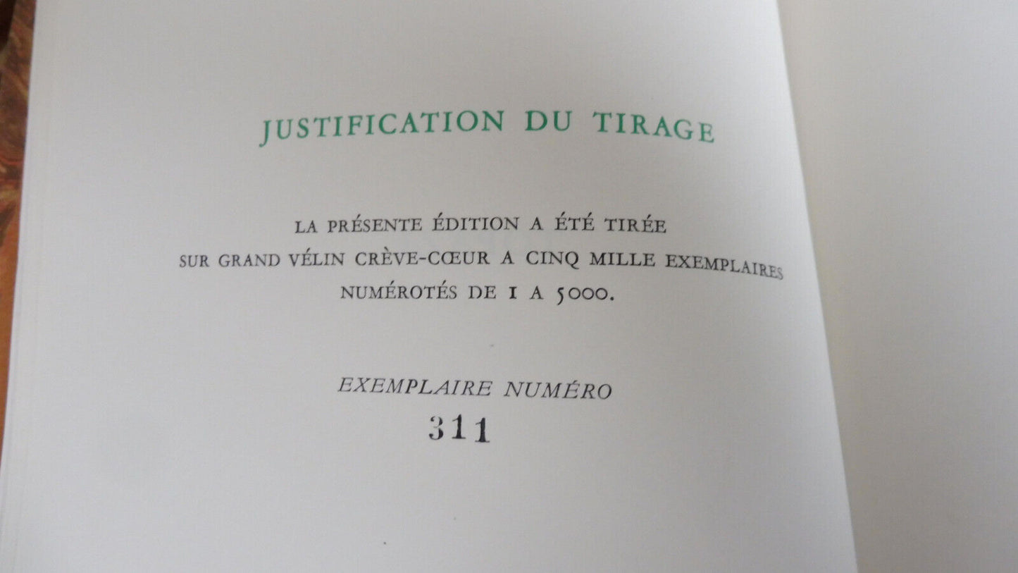 Topaze (Marcel Pagnol) 1952 VELIN illus. Dubout