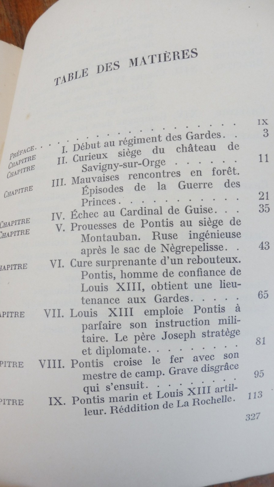 Mémoires de Monsieur de Pontis, maréchal de bataille 1929