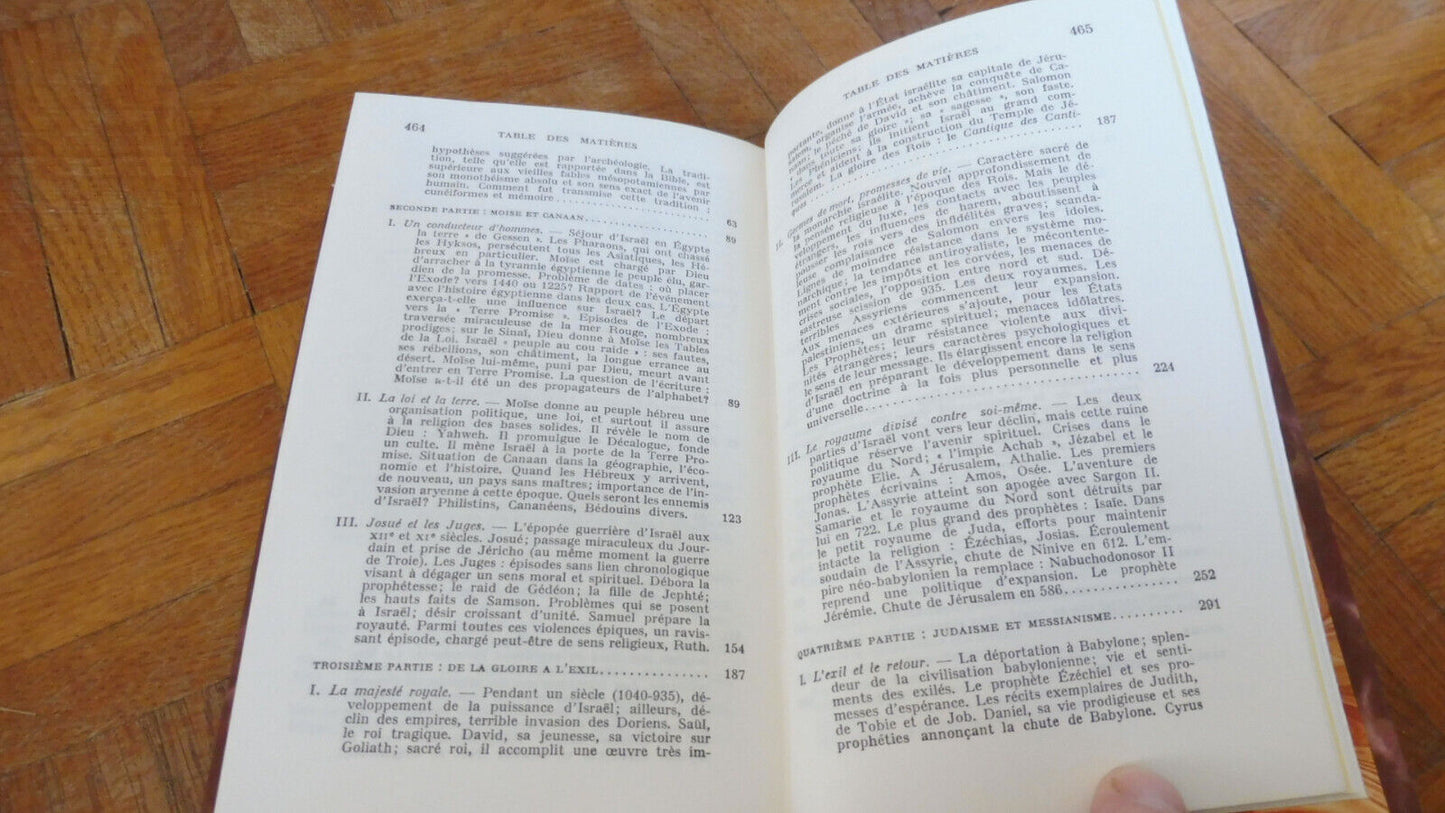 Histoire Sainte. Le Peuple de la Bible (Daniel Rops) 1959