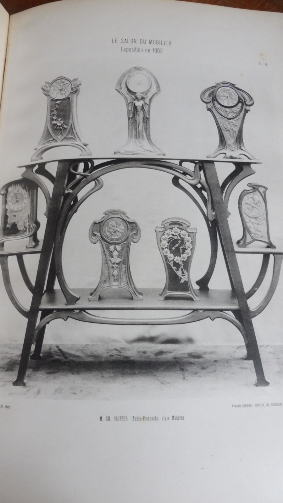 Le Salon des industries du mobilier. Exposition de 1902 ENVOI