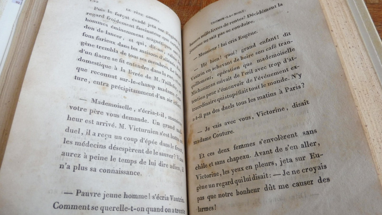 Le Père Goriot (Honoré de Balzac) 1835 2/2 EO