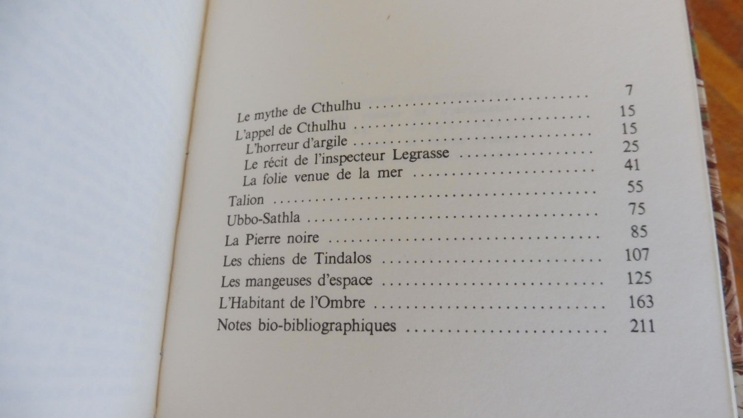 Légendes du mythe de Cthulhu (Lovecraft) 1975